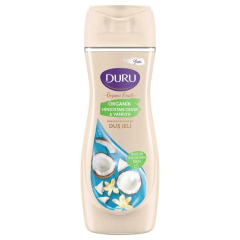 Duru Duş Jeli 450Ml Organik Hindistan Cevizi Vanilya