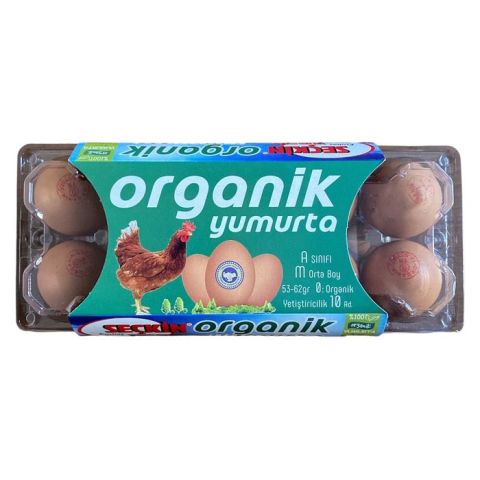 Seçkin Organik Yumurta 10'Lu