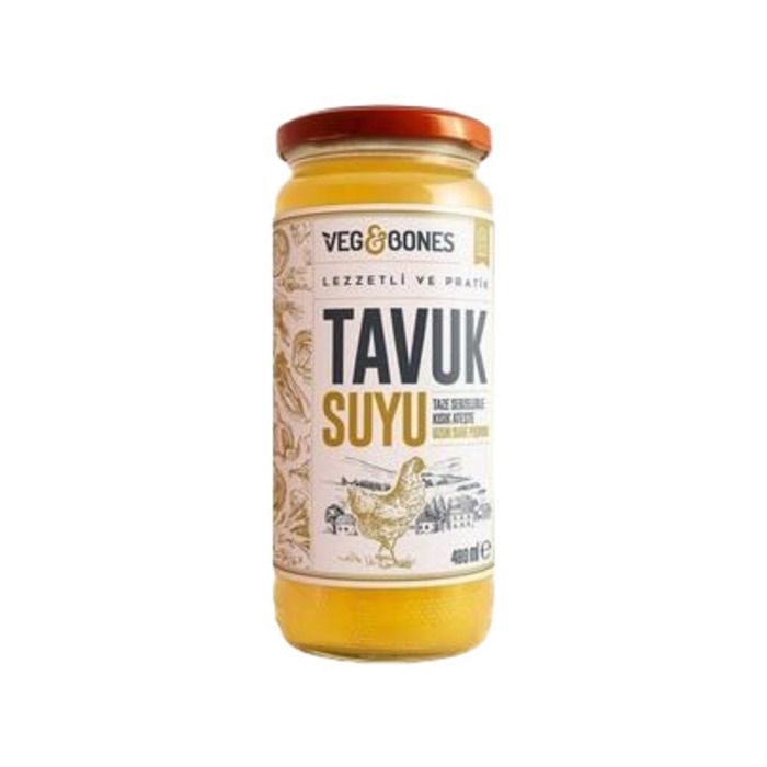 Veg&Bones Tavuk Suyu 480Ml