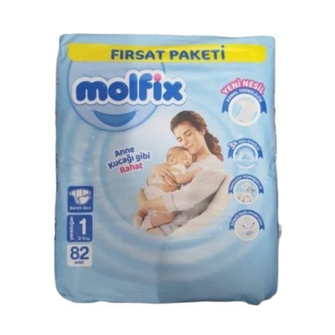 Molfix 1No Yenidoğan 82'li Fırsat Paket