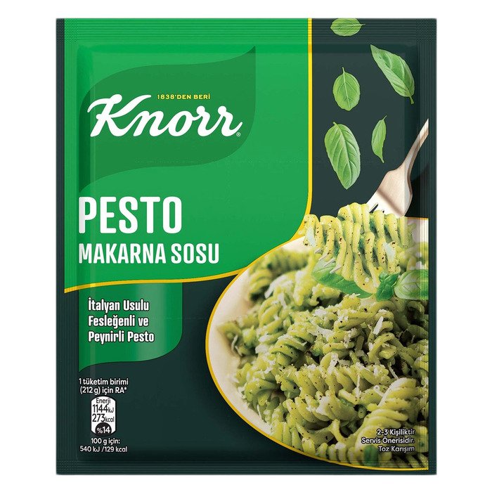 Knorr Makarna Sos 50Gr Pesto