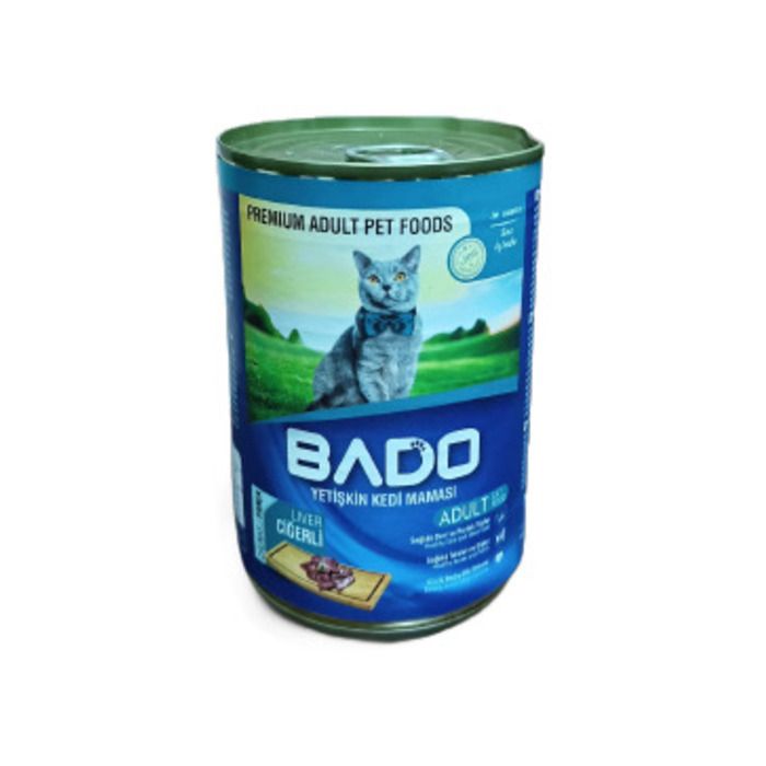 Bado Yaş Kedi Maması 400Gr Yetişkin Ciğerli