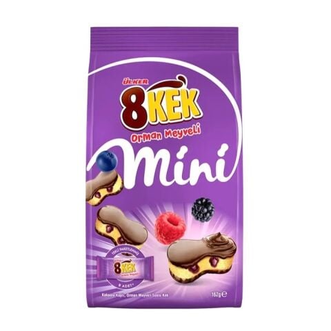 Ülker Dankek 8 Kek Mini 162Gr Orman Meyveli