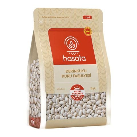 Hasata Bakliyat 1Kg Kuru Fasulye