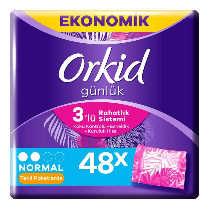 Orkid Günlük Ped Günlük Koruma Eko 48'Lı Normal