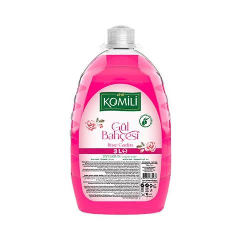 Komili Sıvı Sabun 3Lt Gül Bahçesi