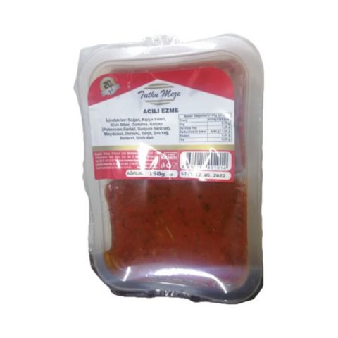Tutku Meze 150Gr Acılı Ezme