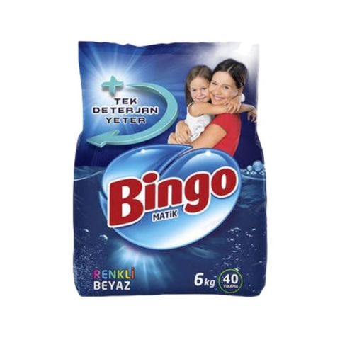 Bingo Matik 6Kg Renklibeyaz