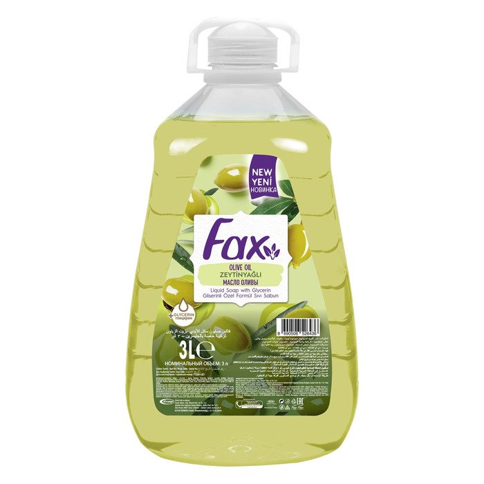 Fax Sıvı Sabun 3 Lt Zeytinyağlı