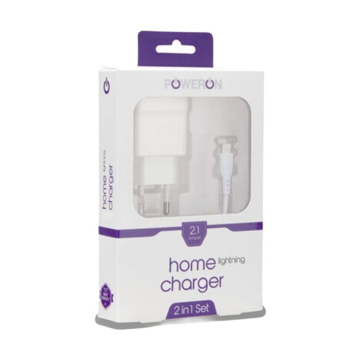 Poweron Şarj Kablosu+ Adaptör İphone