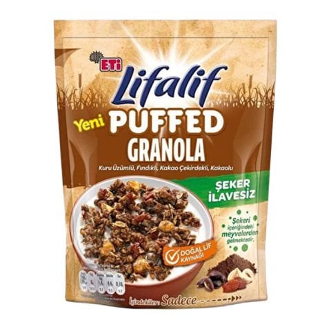 Eti Lifalif Granola Puffed 160 Gr