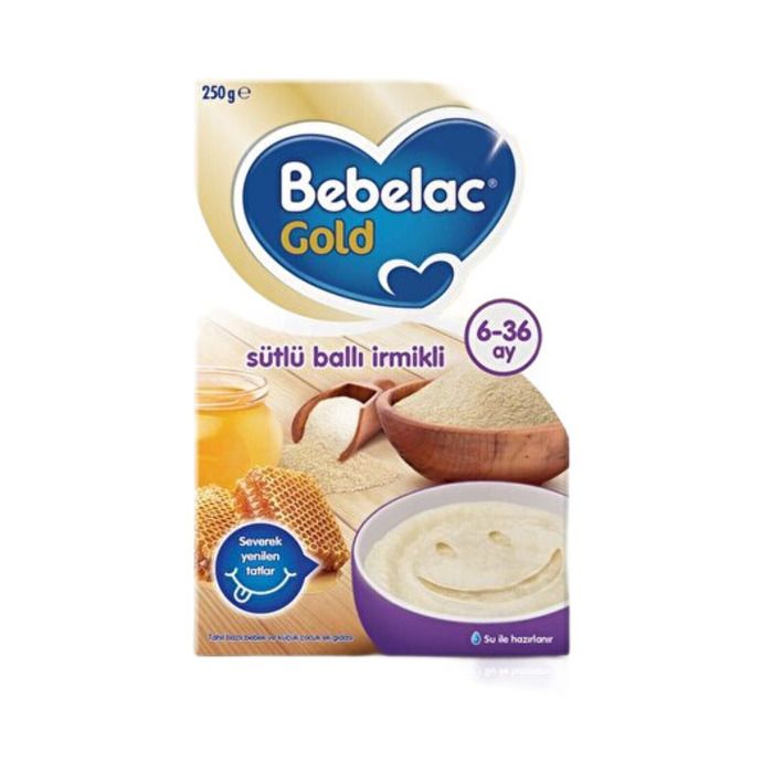 Bebelac Gold 250Gr Sütlü İrmikli