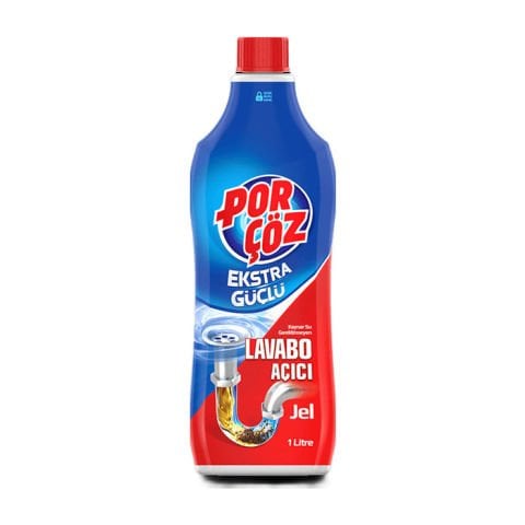 Porçöz Lavabo Açıcı Jel 1L