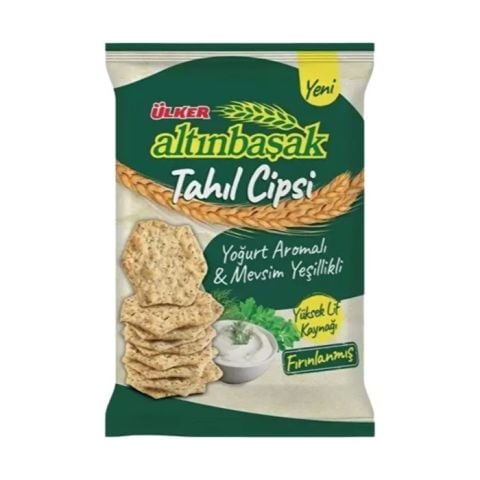 Ülker Altınbaşak 120Gr Tahıl Cipsi Yoğurt Aromalı