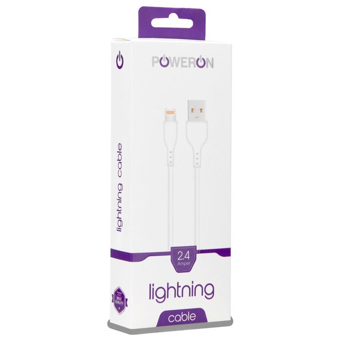 Poweron Şarj Usb 2,4A  Lightning Cable