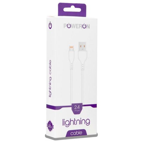 Poweron Şarj Usb 2,4A  Lightning Cable