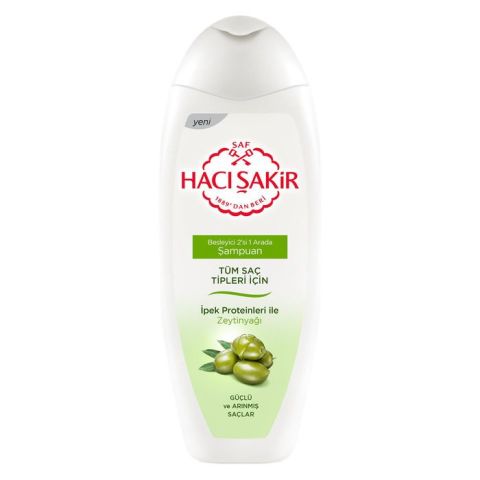 Hacı Şakir Şamp.500Ml Zeytinyağlı