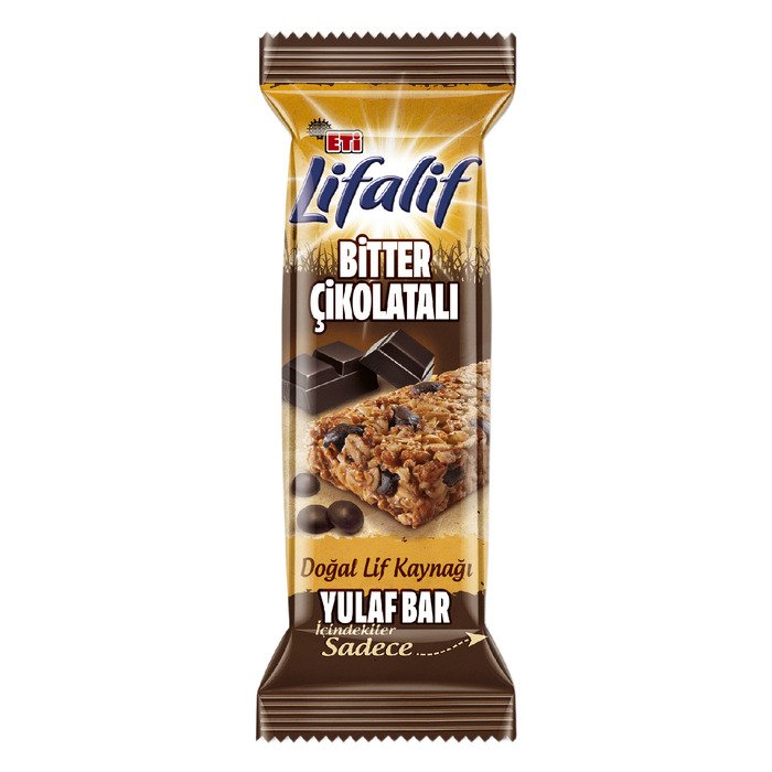 Eti Lifalif Müslibar 35Gr Bitter Çikolatalı