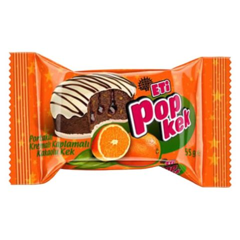 Eti Popkek 60Gr Portakallı