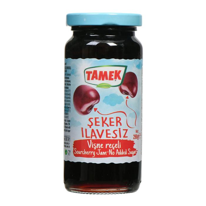 Tamek Şeker İlavesiz Reçel 290Gr Vişne