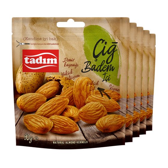 Tadım Badem İçi 90Gr Çiğ