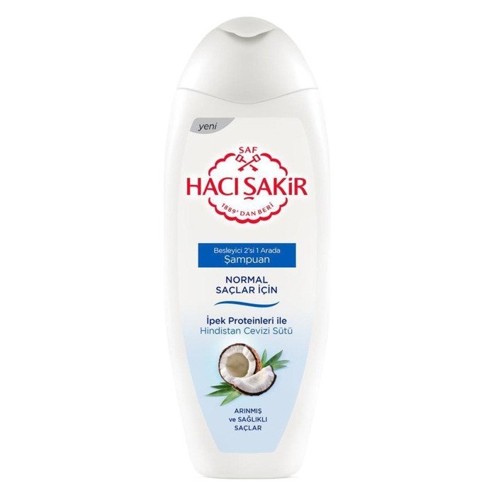 Hacı Şakir 2'in'1 Şamp.Saç Kremi 500Ml Badem