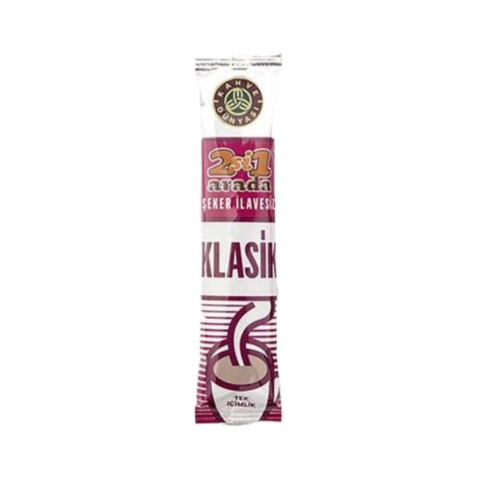 Kahve Dünyası 2'İn1 Klasik Kahve 12Gr