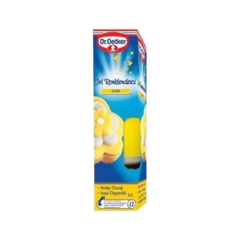 Dr.Oetker Jel Renklendirici 10Gr Sarı
