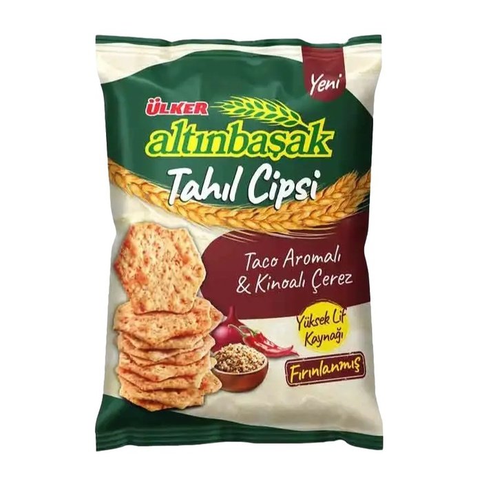 Ülker Altınbaşak 50Gr Tahıl Cipsi Taco&Kinoa