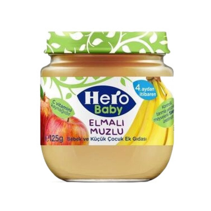Hero Baby Mama 125Gr Elmalı-Muzlu