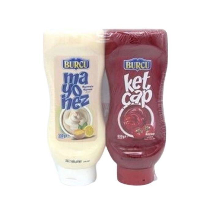 Burcu Bitirim İkili 650Gr Tatlı Ketçap+550Gr Mayonez