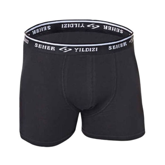 Seher Yıldızı Boxer Siyah L