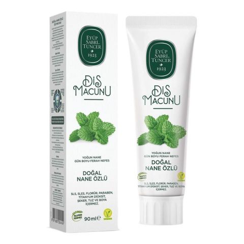 Eyüp Sabri Tuncer Diş Macunu 90Ml Doğal Nane Özlü