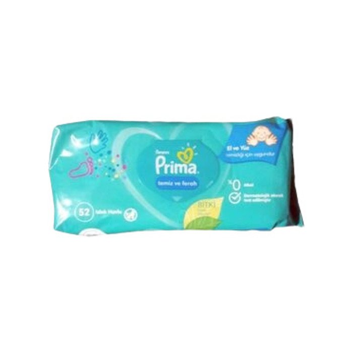 Prima Pampers Islak Havlu 52'Lı Fresh Clean