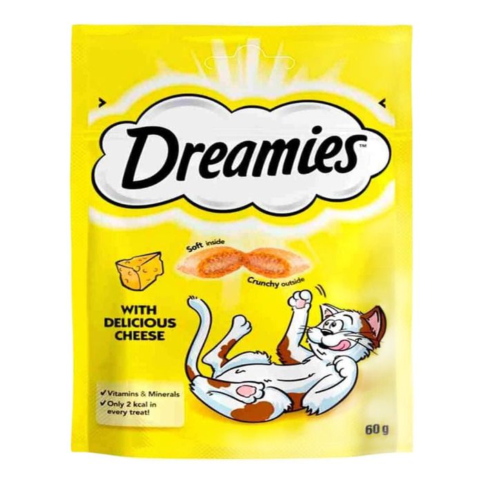 Whiskas Dreamies Kedi Ödül Maması 60Gr Peynirli