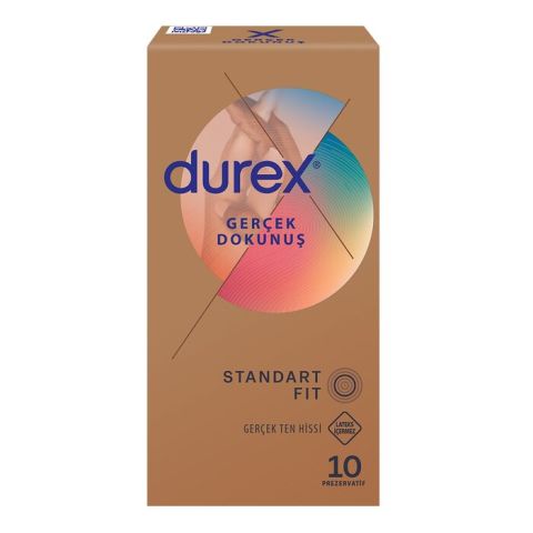 Durex Gerçek Dokunuş  Prezervatif 10 Lu