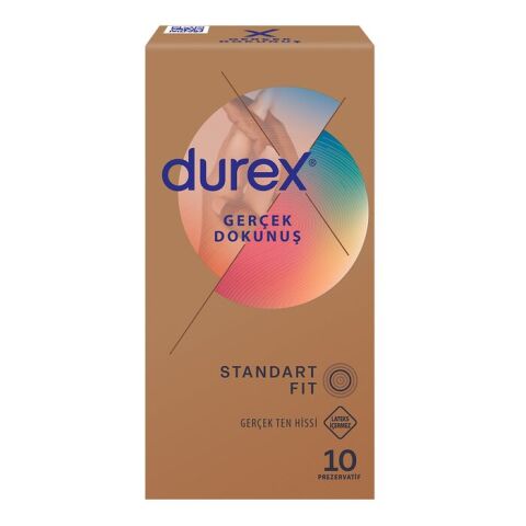 Durex Gerçek Dokunuş  Prezervatif 10 Lu