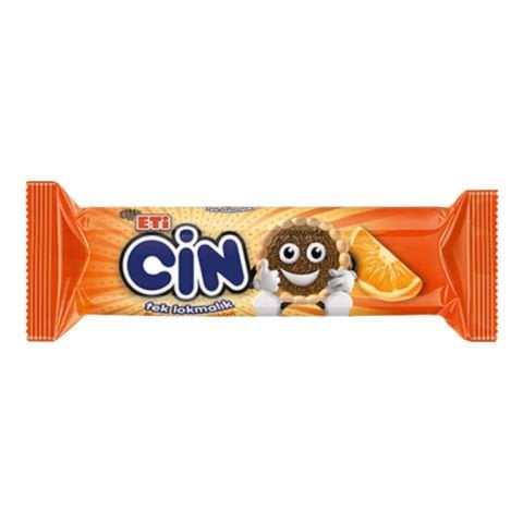 Eti Cin 114Gr Tek Lokmalık (Portakallı)