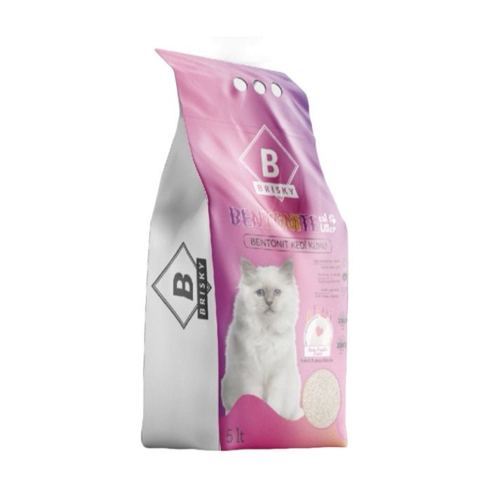 Brısky Kedi Kumu 5Kg  Pudralı
