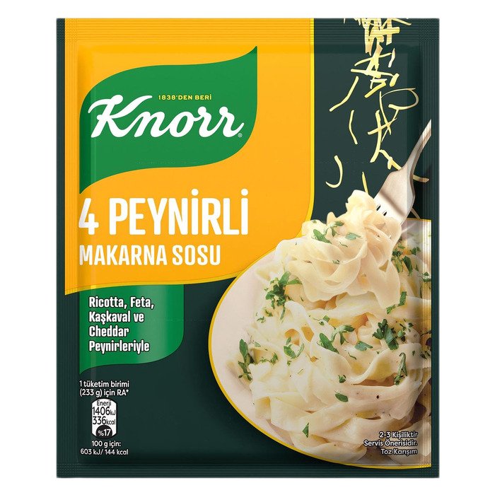 Knorr Makarna Sos 50Gr 4  Peynirli