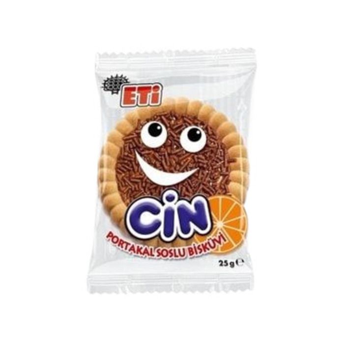 Eti Cin 25Gr Portakal
