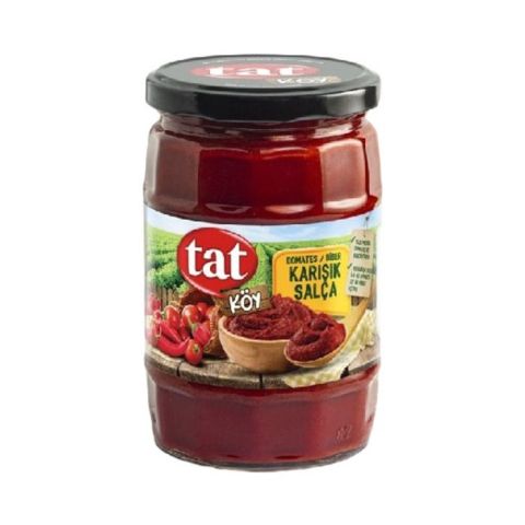 Tat Köy Domates Biber Salçası 560G