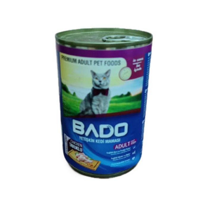 Bado Yaş Kedi Maması 400Gr Yetişkin Tavuklu