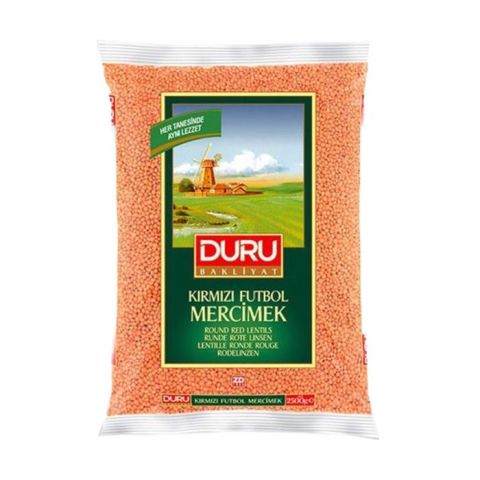 Duru Bakliyat 2 Kg Kırmızı Mercimek