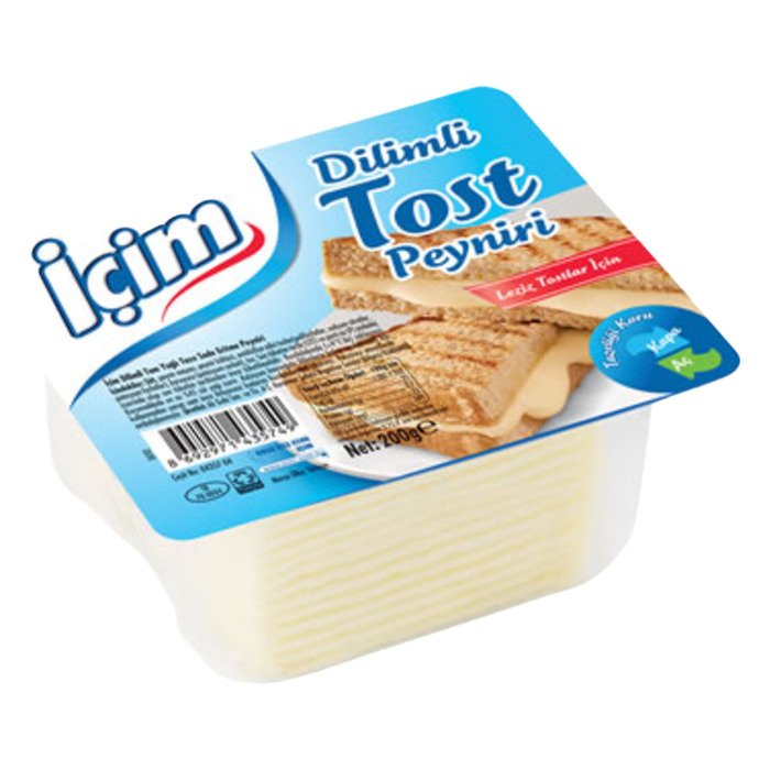 İçim Dilimli Tost Peyniri 200Gr