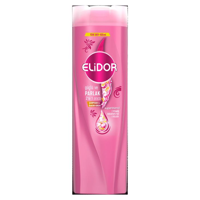 Elidor Şampuan Ve Bakım 400Ml Güçlü Ve Parlak
