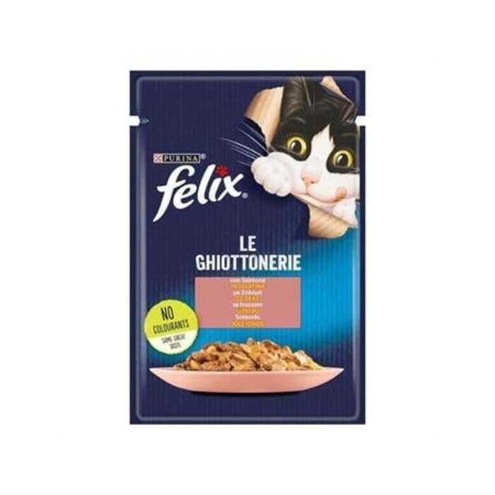 Purina Felix Sommonlu Kedi Yaş Mama 85 G
