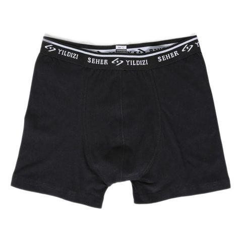 Seher Yıldızı Boxer Siyah Xxl