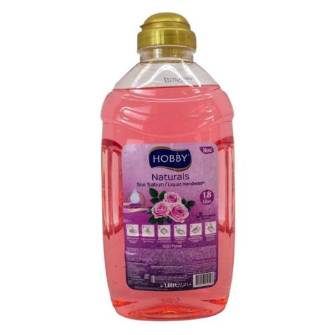 Hobby Sıvı Sabun Naturals 1500Ml Gül
