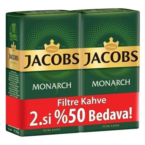 Jacobs Monarch Filtre Kahve 250+250Gr